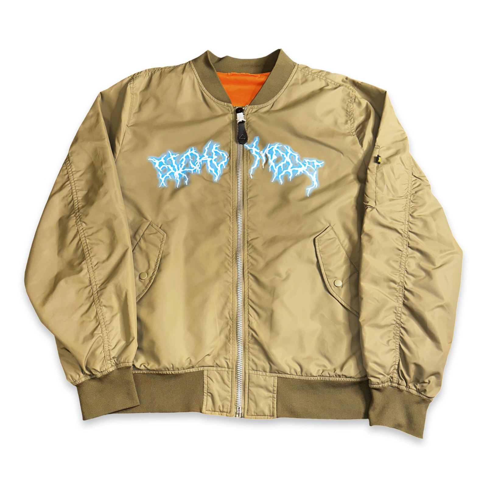 RARE Travis Scott Astroworld 2018 Tour Olive Bomber Jacket