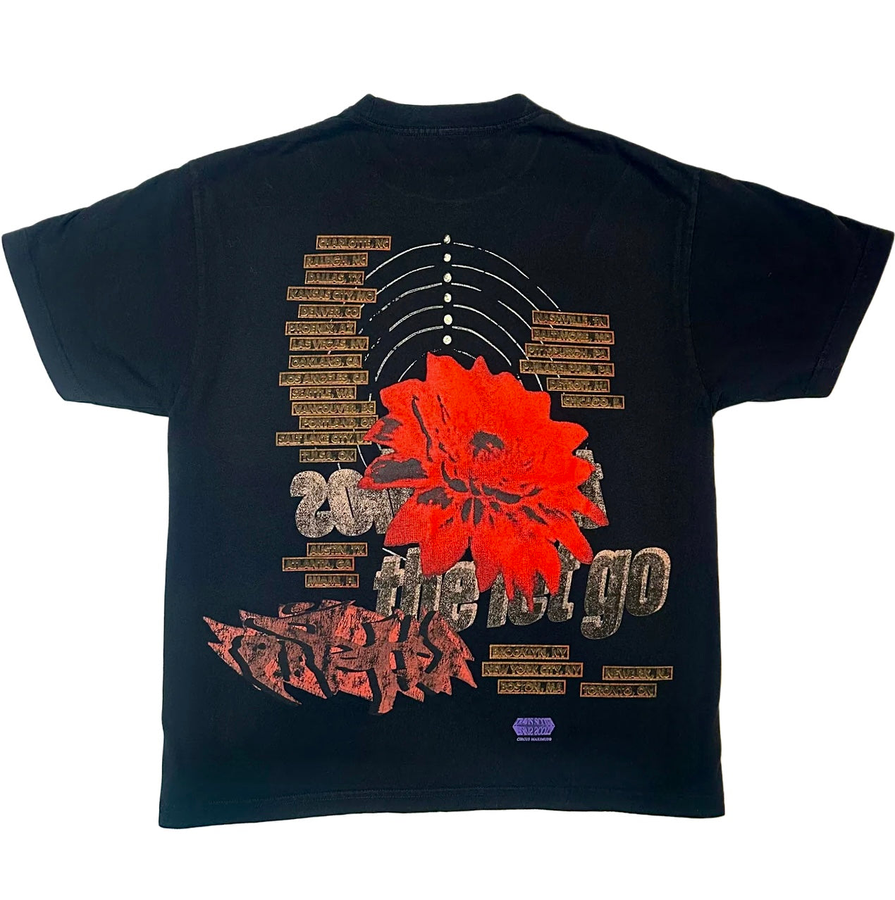 TRAVIS SCOTT Utopia Tour Delresto Echoes Tee