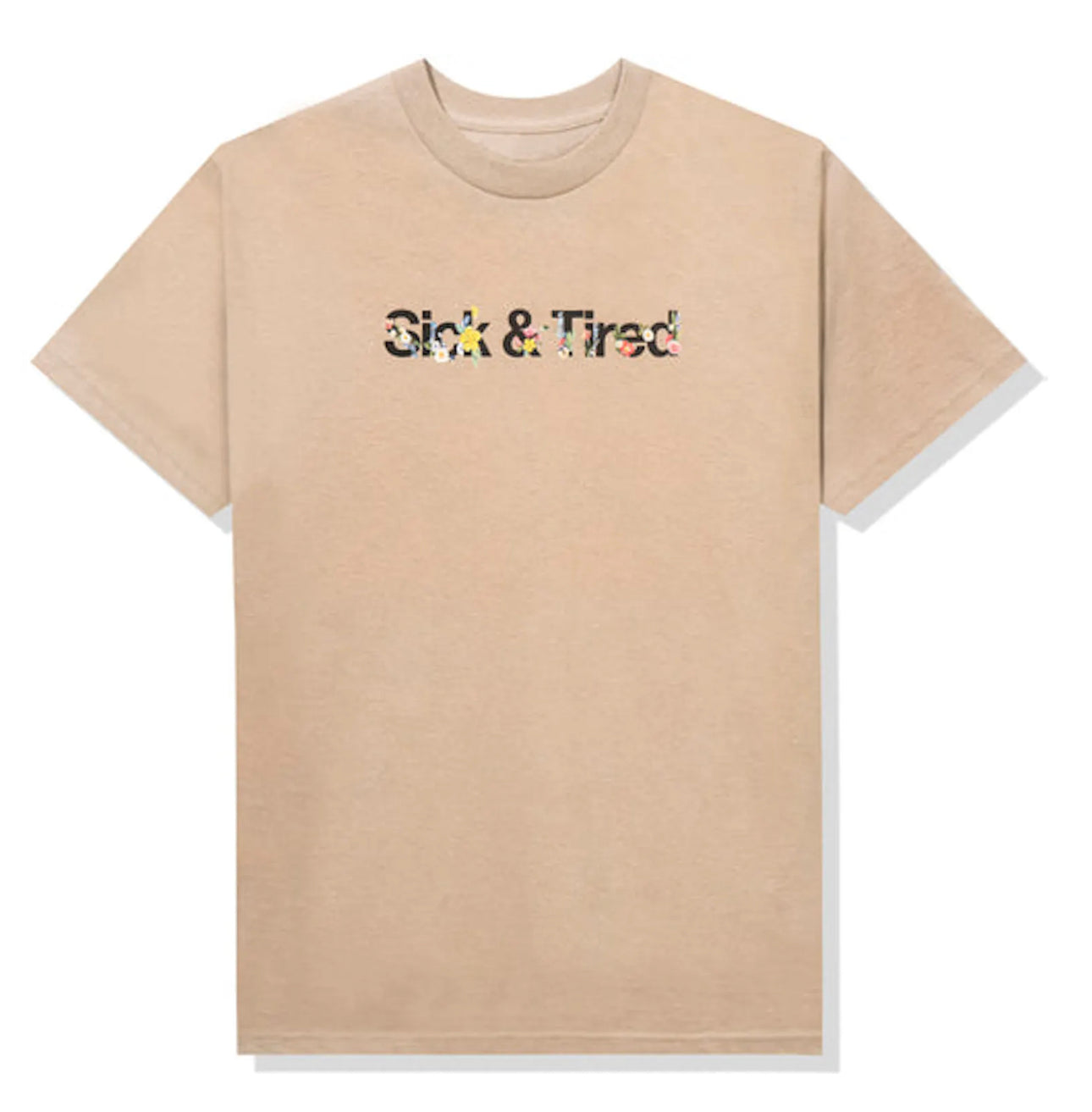 ASSC Sick & Tired Flowers Cream Tee