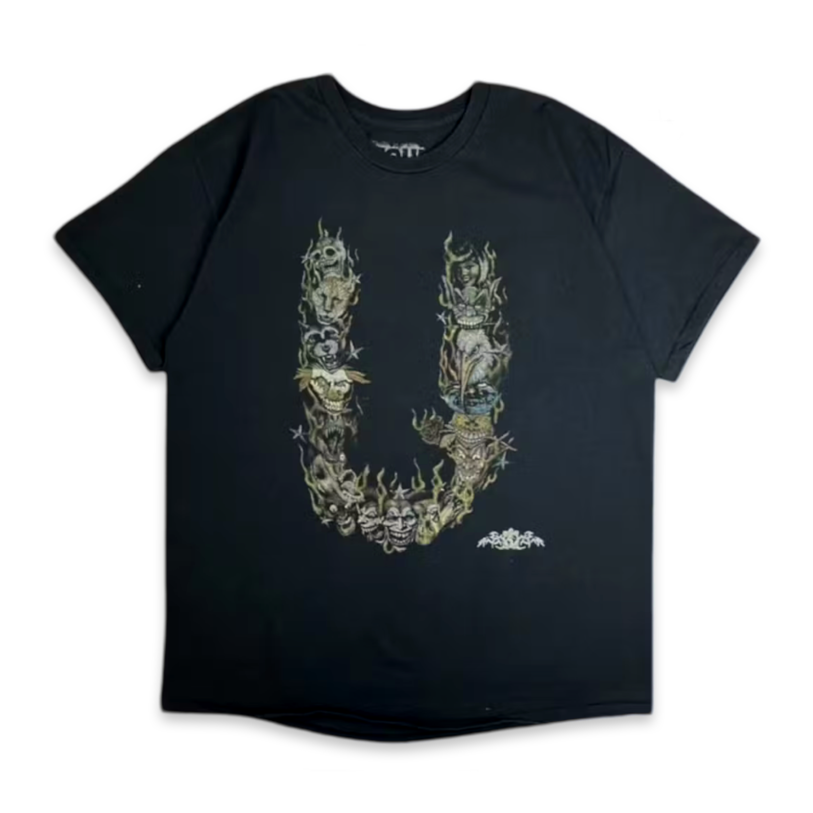 Travis Scott South America Utopia Tour “U” Black Tee