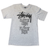 STUSSY Slappin Curbs Grey Tee