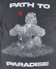 *RARE* HELLSTAR 8 Path To Paradise Angel Vintage Gray Tee