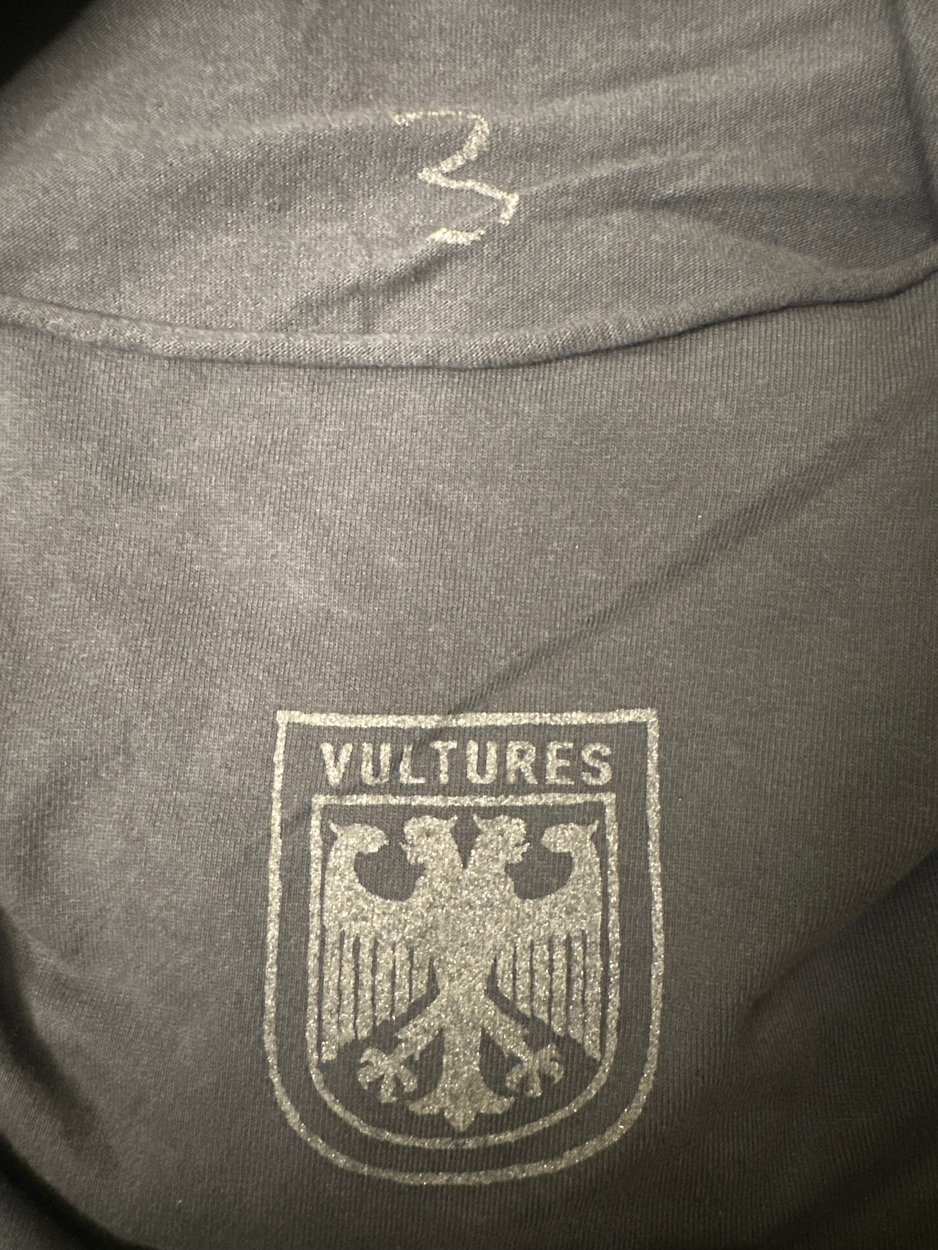 Yeezy Kanye West Vultures Logo Black Longsleeve