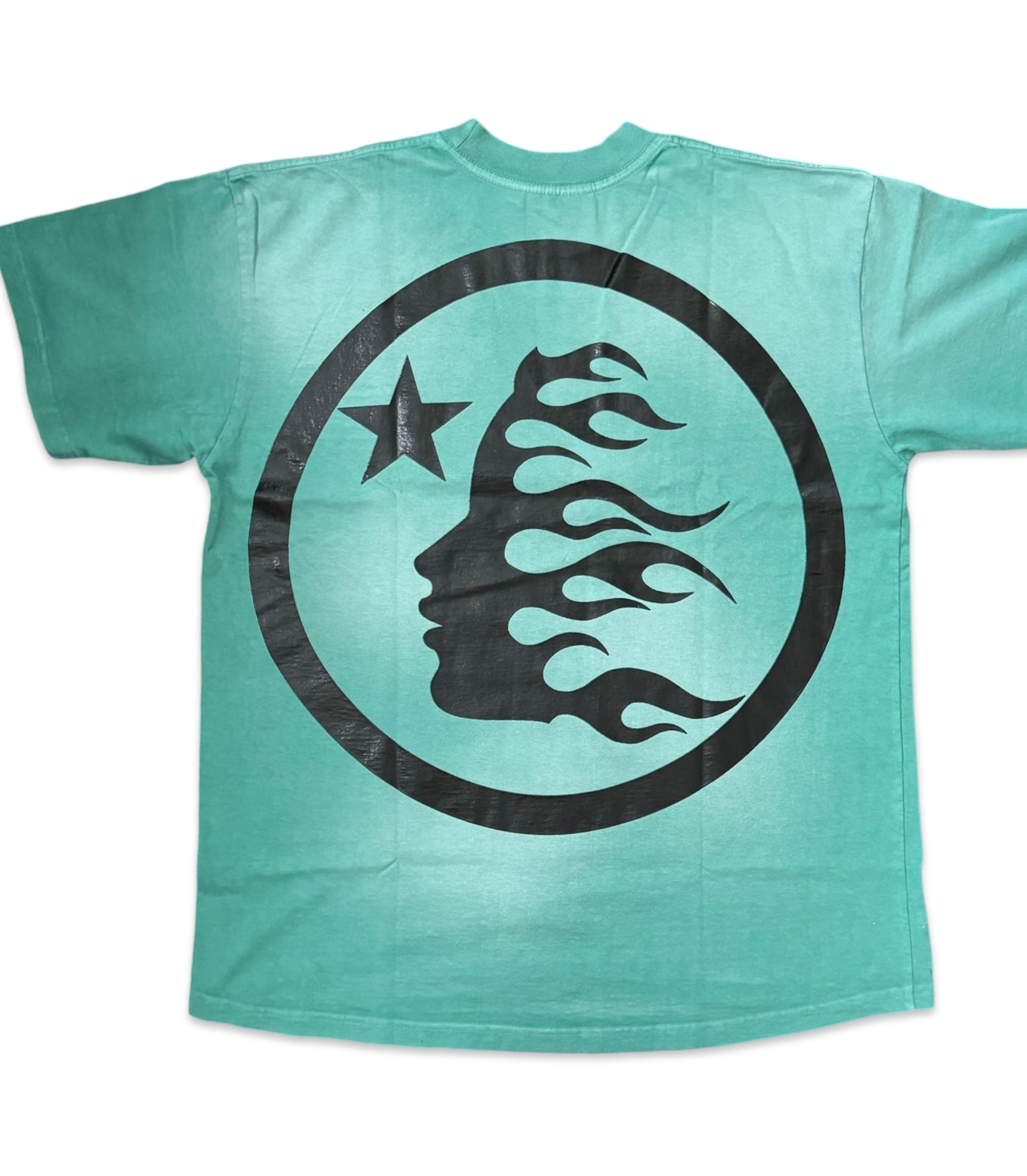 HELLSTAR 11 Unreleased Classic Logo Green Washed Tee