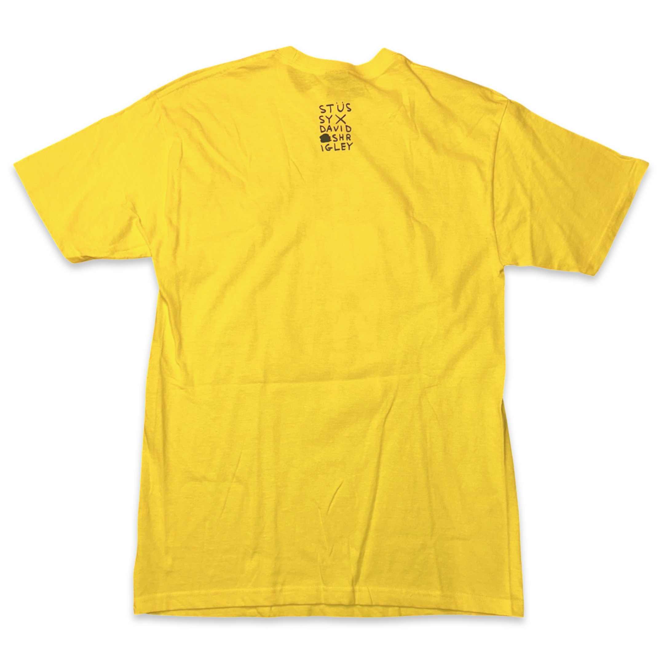 STUSSY Yellow Knight Tee