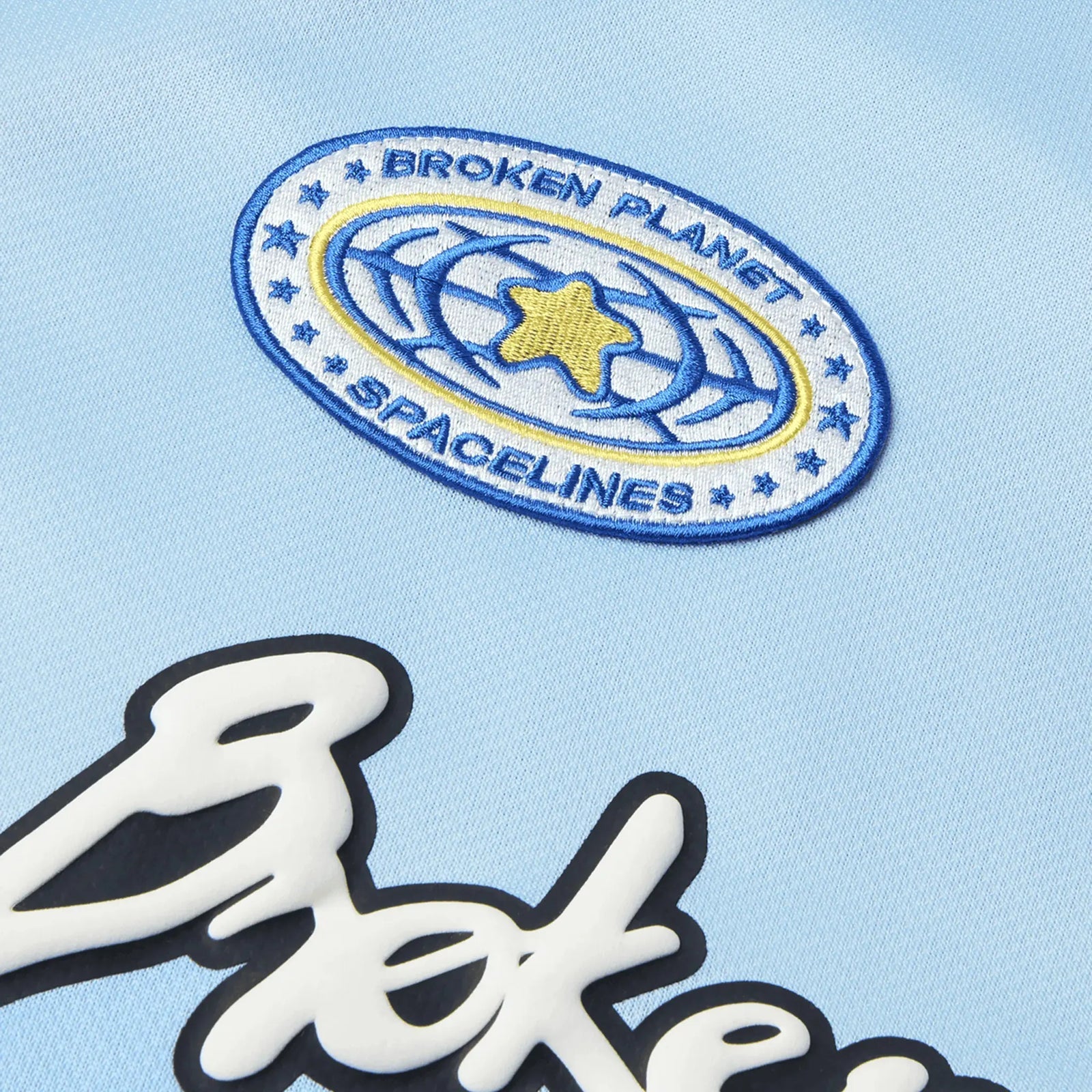 Broken Planet Soccer Blue/White Jersey