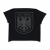 Yeezy Kanye West Vultures Logo Black Tee