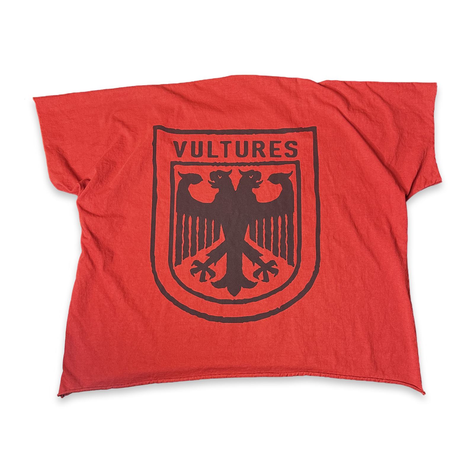 Unreleased Yeezy Kanye West Vultures Logo Red Tee