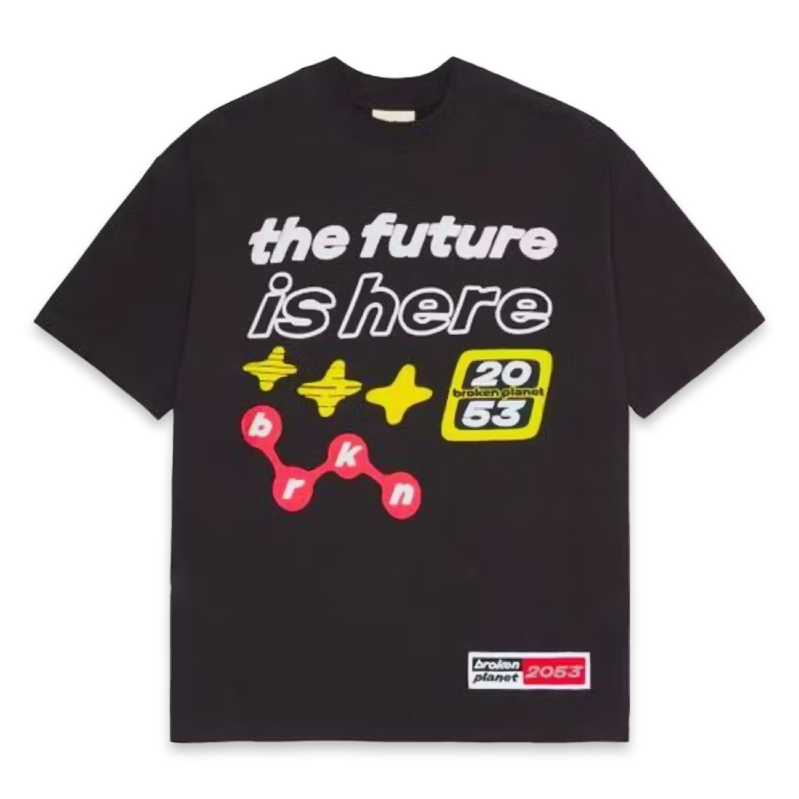 Broken Planet Future Is Here Black Tee