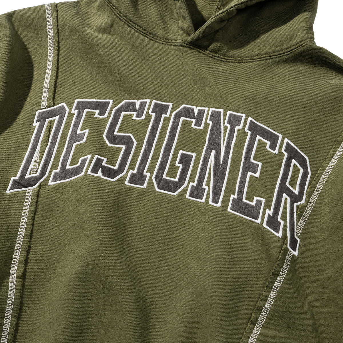 Market Studios Designer Green Hoodie MSRP $120