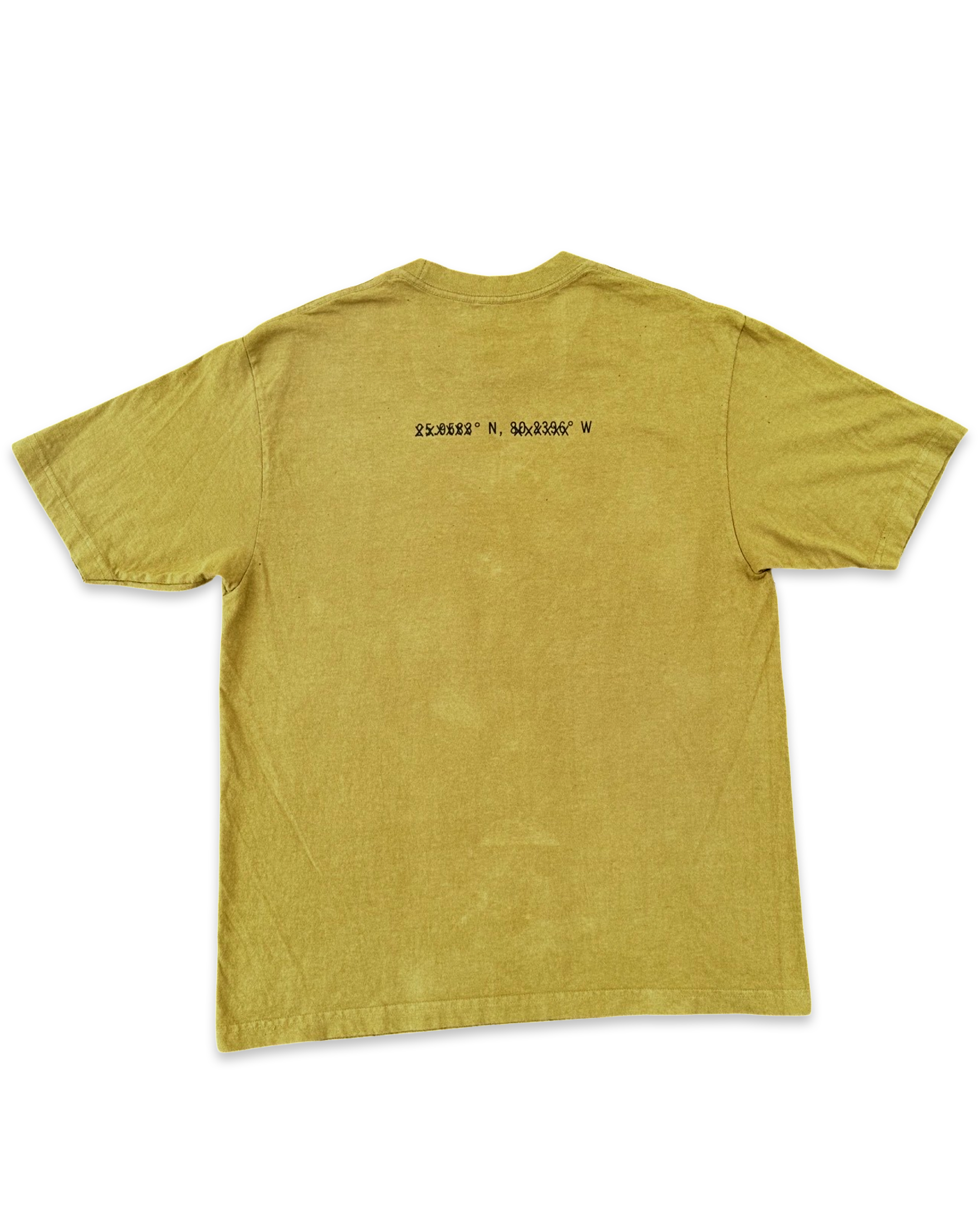 TRAVIS SCOTT Utopia In Miami Festival Olive Green Tee