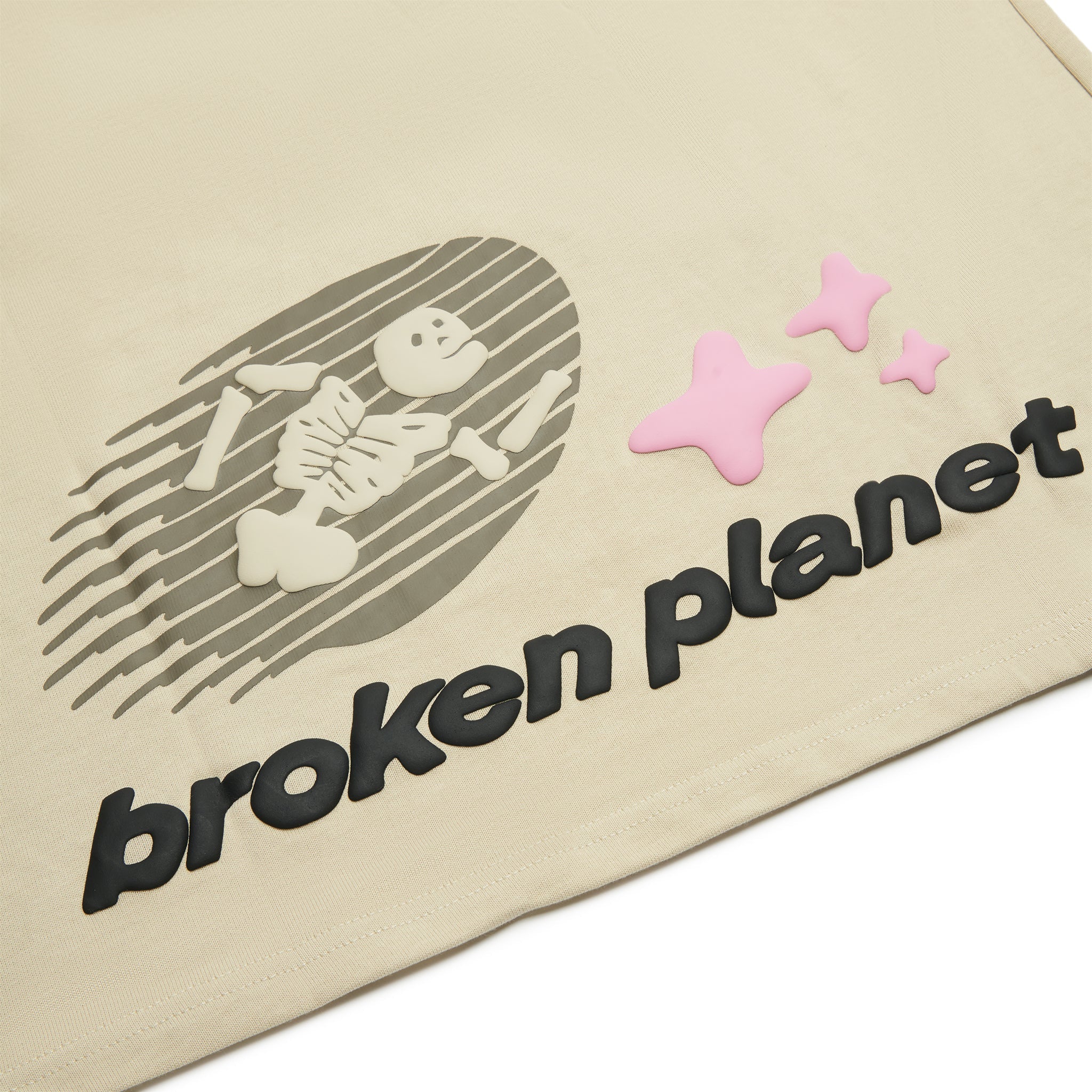 Broken Planet Cosmic Speed Cream Tee