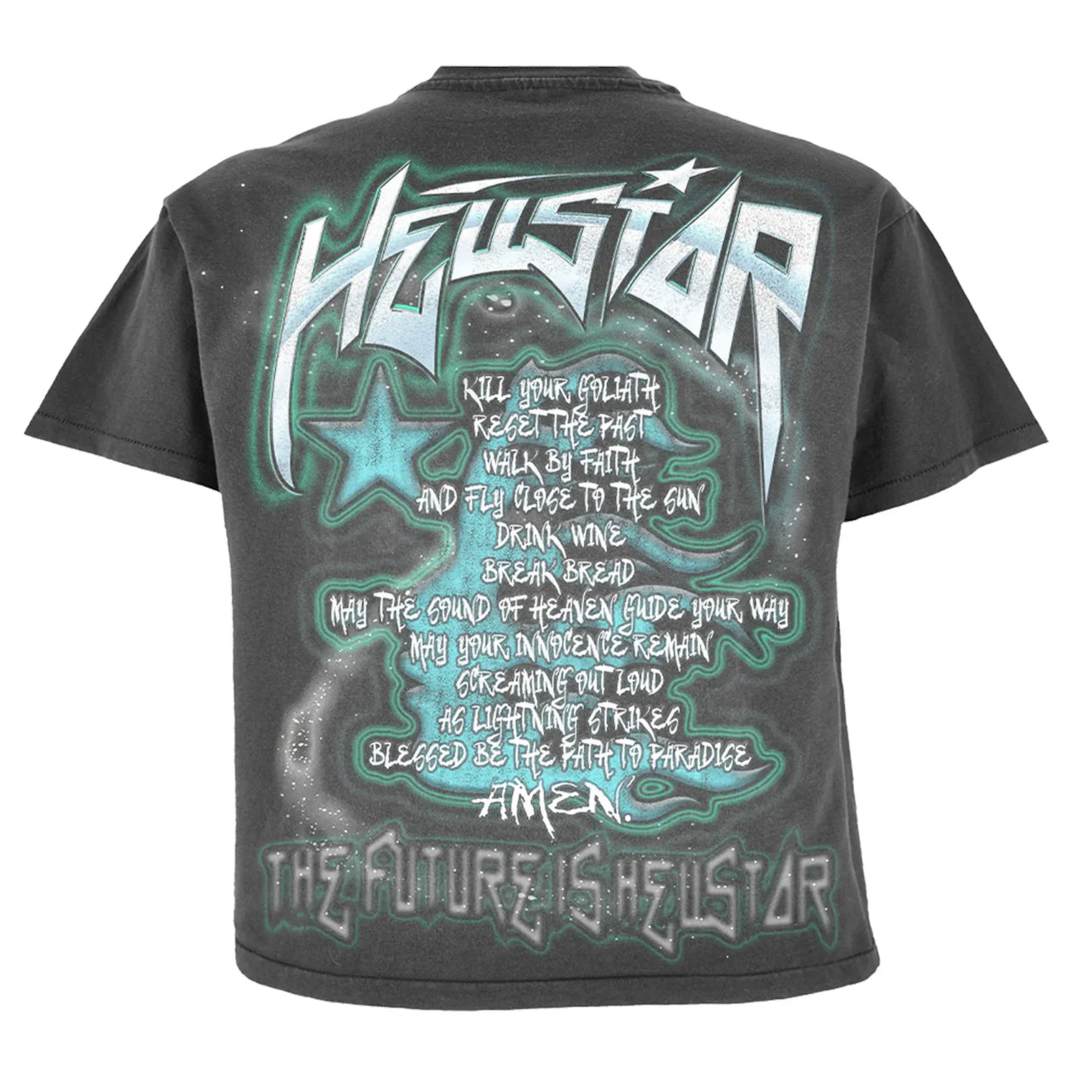 HELLSTAR Capsule 10 Future Goggles Airbrush Black Tee