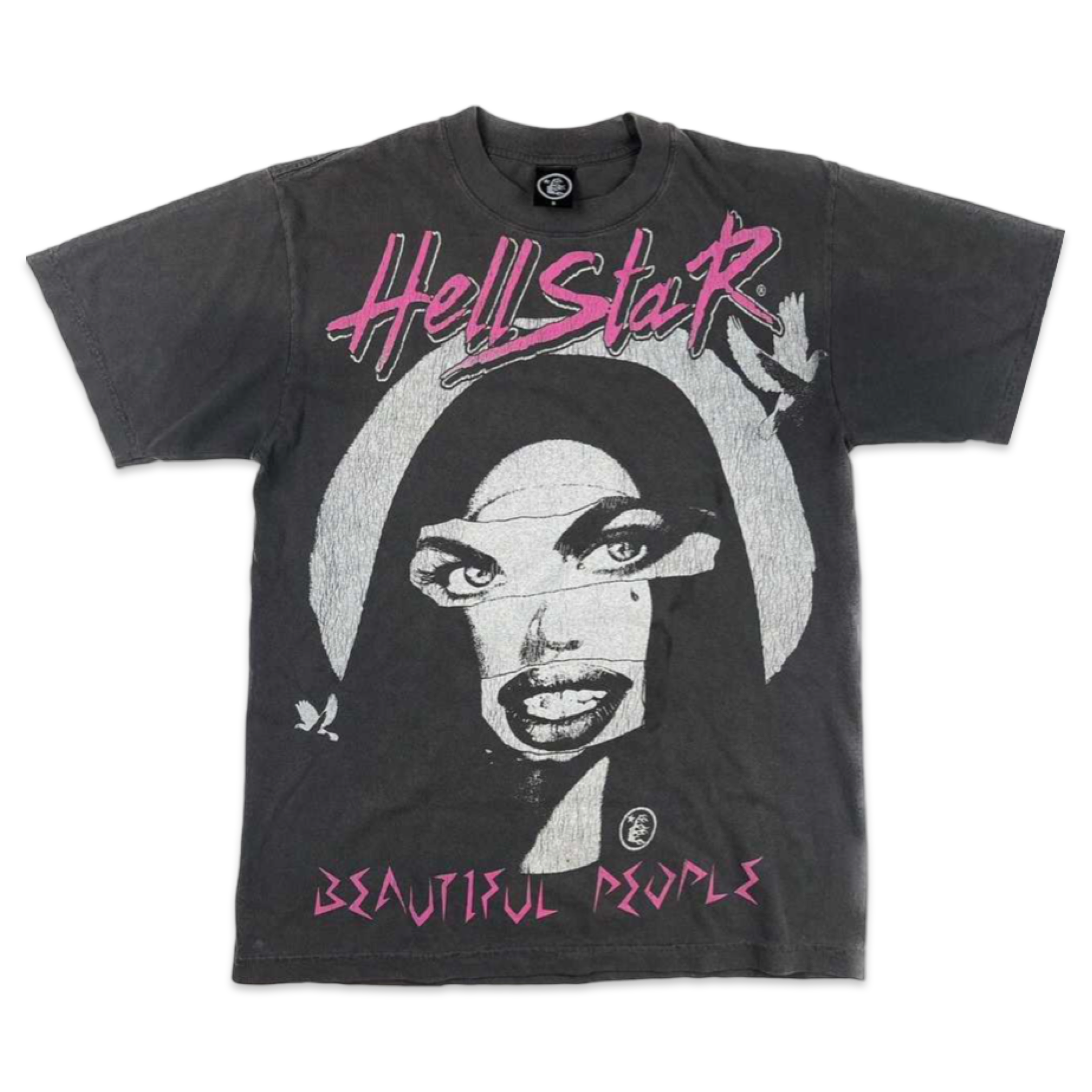 *RARE* HELLSTAR 8 Beautiful Girl Vintage Tee