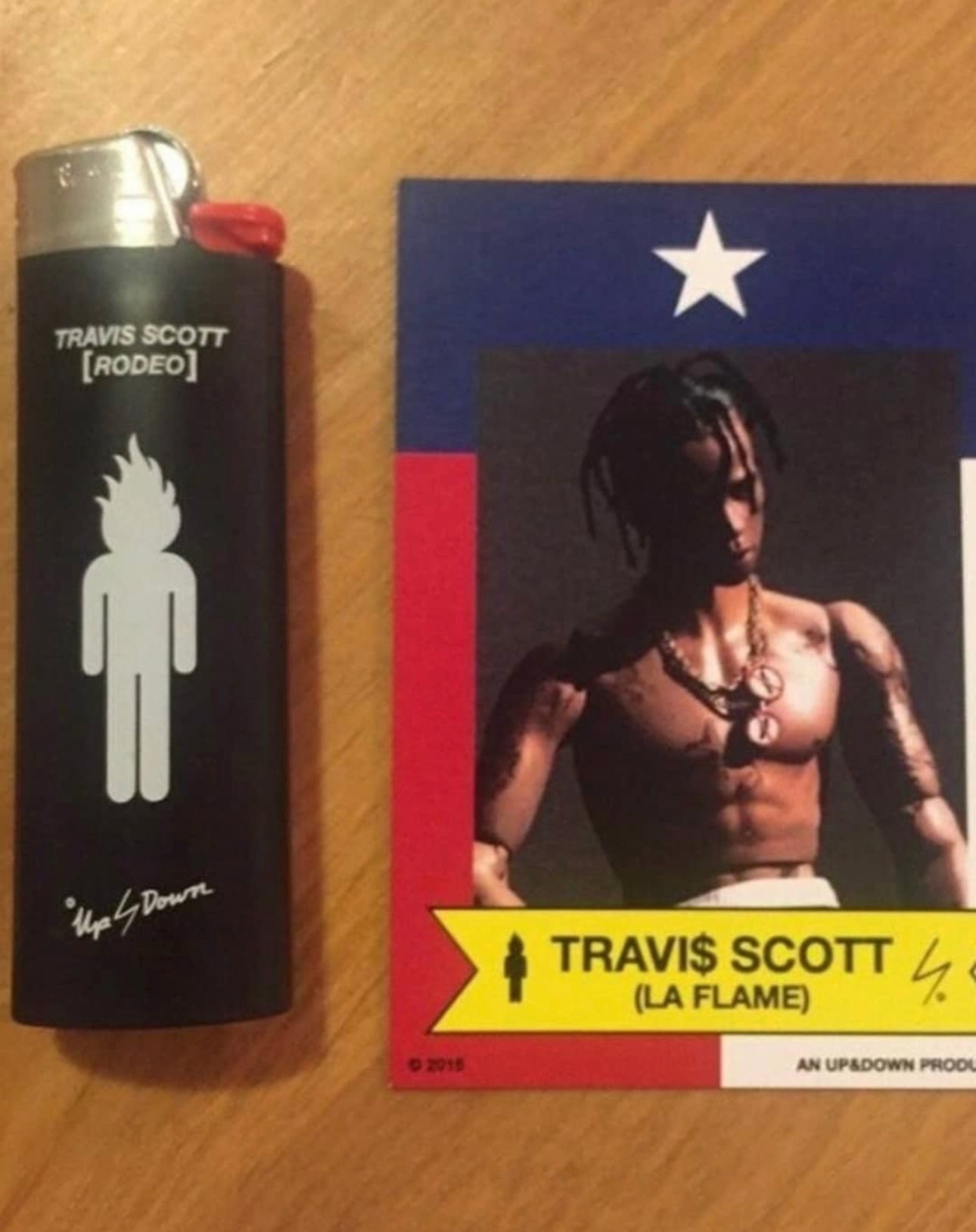 *F&F* Travis Scott 2015 Rodeo Listening Party Card