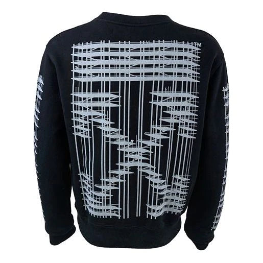 OFF WHITE Industrial Arrow Black Crewneck