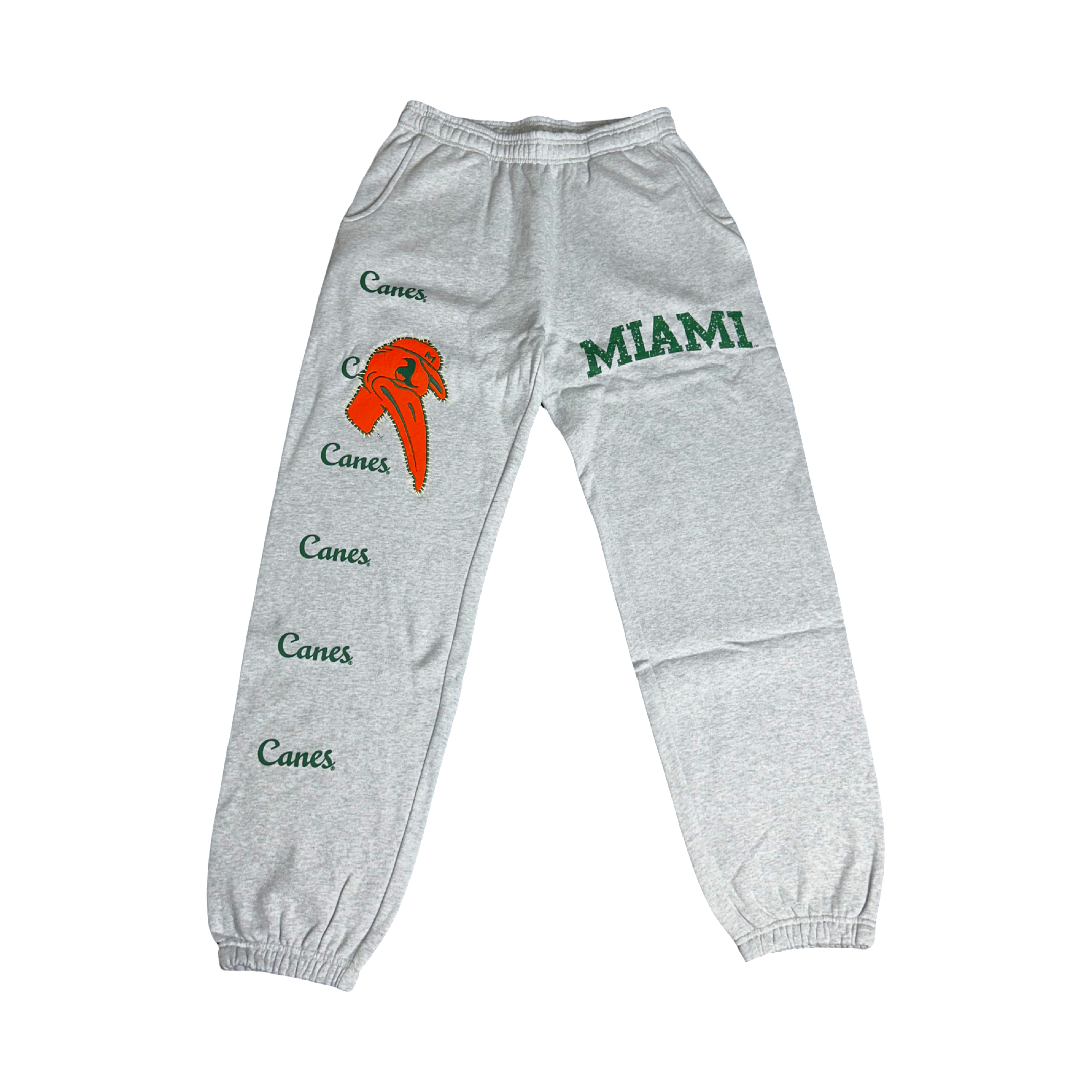 *IN HAND* Cactus Jack Goes Back To Miami Hurricanes Gray Sweatpants