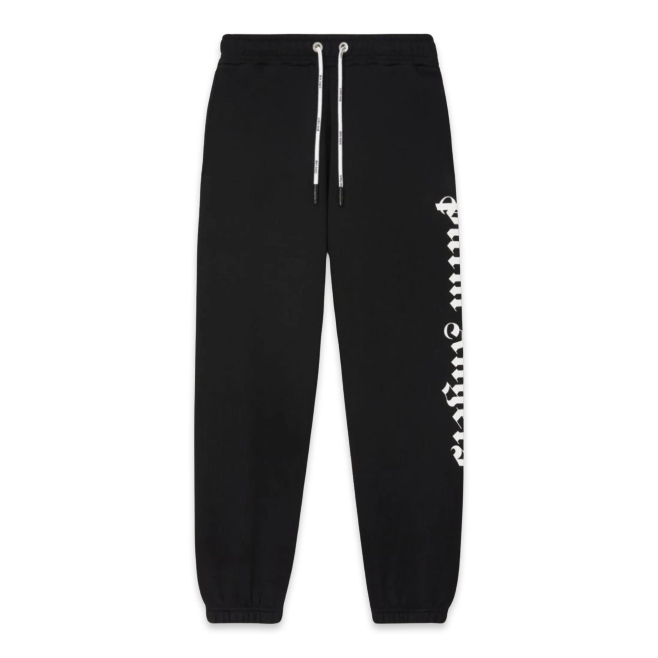 PALM ANGELS Side Logo Black Sweatpants