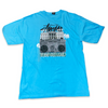 STUSSY Tribe Out Loud Blue Tee