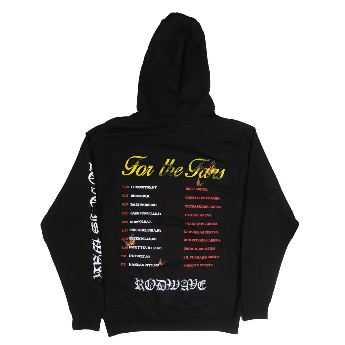 *STEAL* ROD WAVE Love Is War Black Hoodie