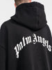 PALM ANGELS Logo Banana Leopard Black Hoodie