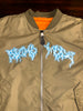 RARE Travis Scott Astroworld 2018 Tour Olive Bomber Jacket