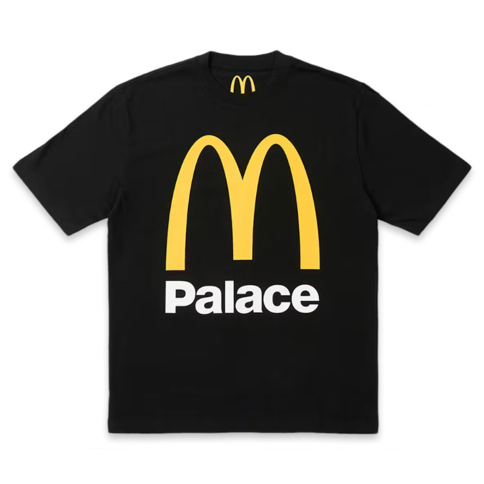 Palace x McDonalds Logo Black Tee MSRP $60