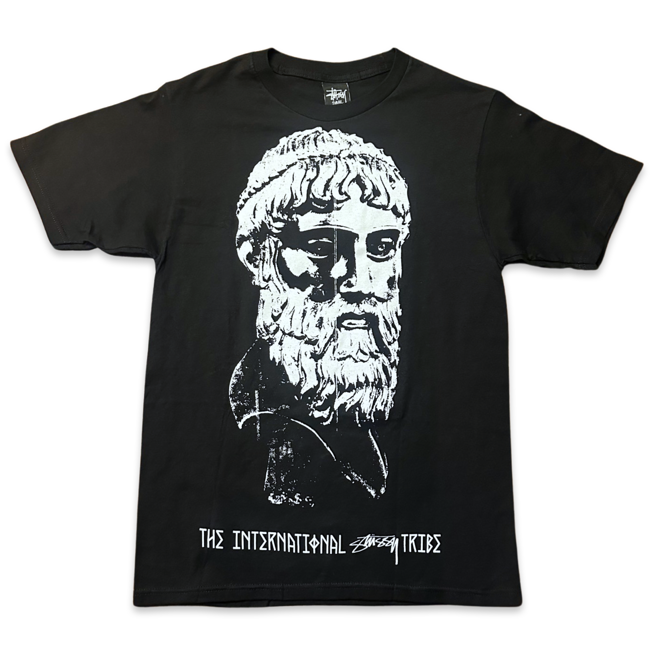 STUSSY Statue Black Tee