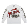 HELLSTAR Heaven Records Capsule 9 White Longsleeve