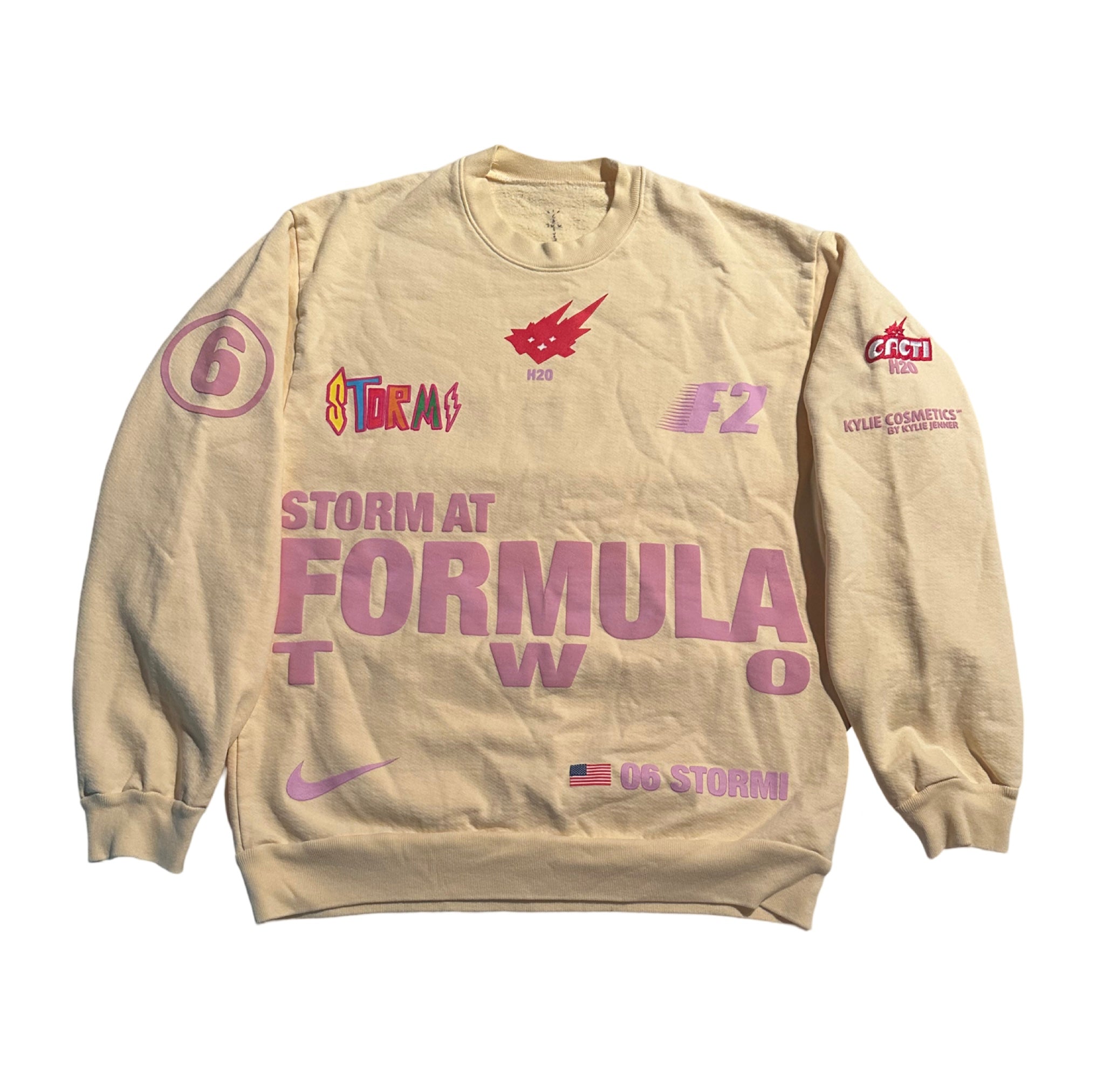 *F&F* Travis Scott Stormi’s 6th Birthday Creme Crewneck Unreleased