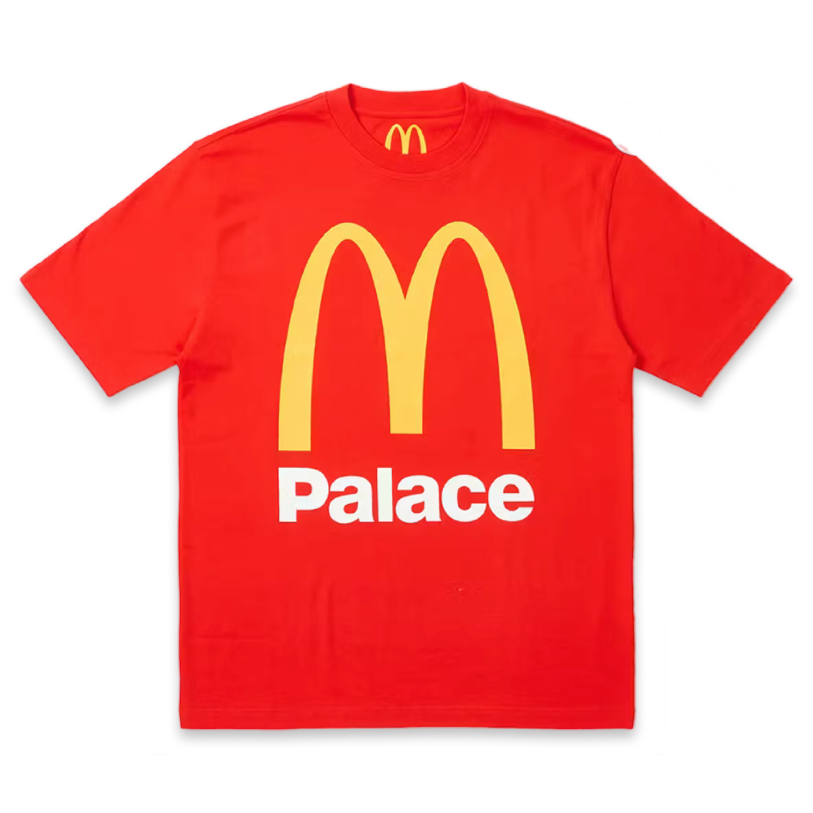 Palace x McDonalds Logo Red Tee MSRP $60