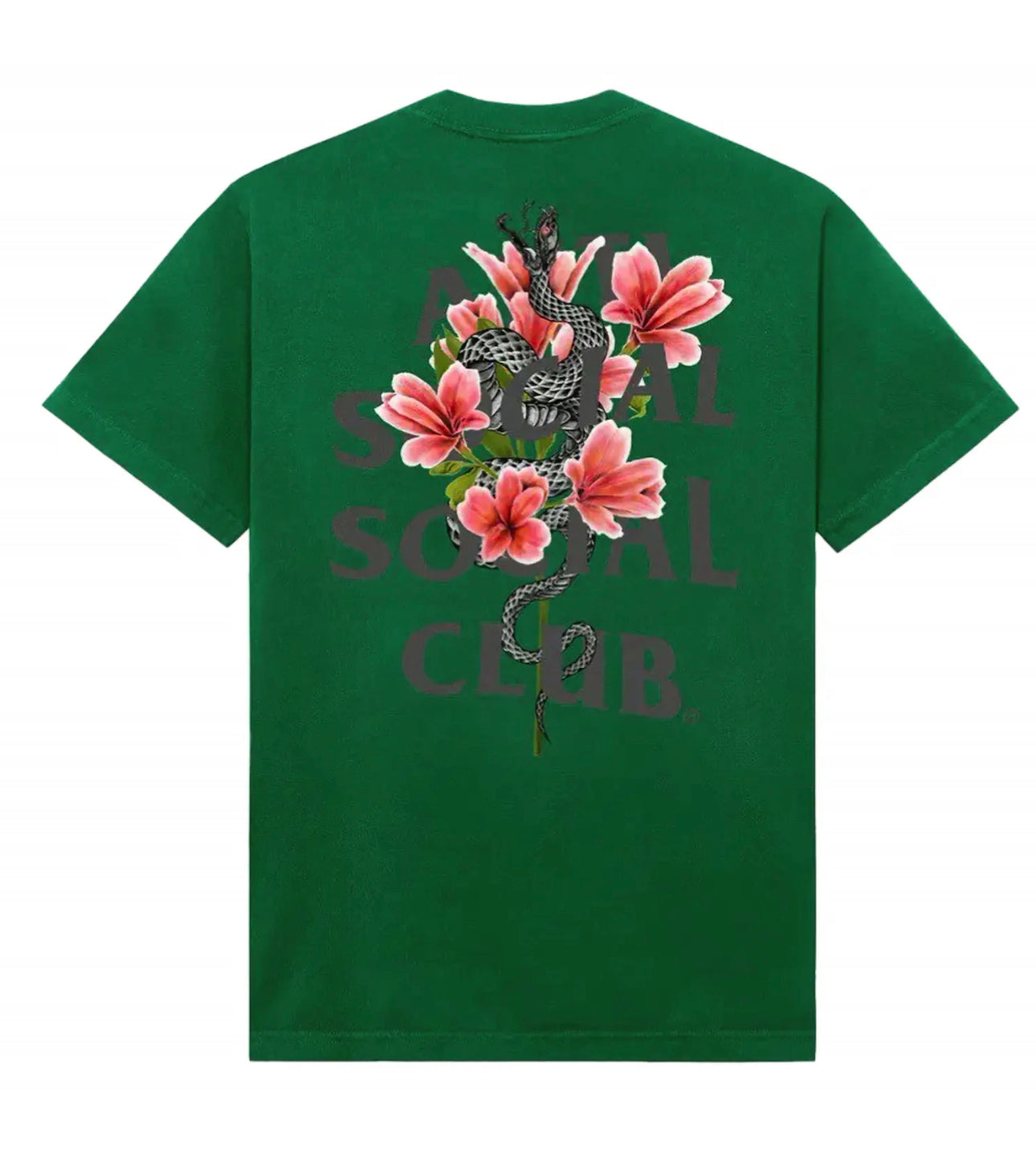 ASSC Snake 3M Reflective Green Tee