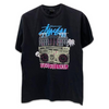 STUSSY Tribe Out Loud Black Tee