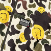 Market Studios x Smiley Camo Zip Up Hooded Jacket MSRP $150
