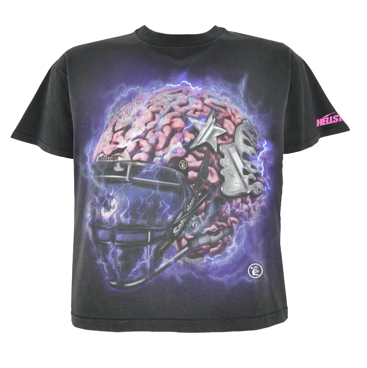 HELLSTAR Capsule 10 Football Powered By The Star Black Tee