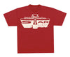 HELLSTAR Jesus Emblem Capsule 9 Red Tee