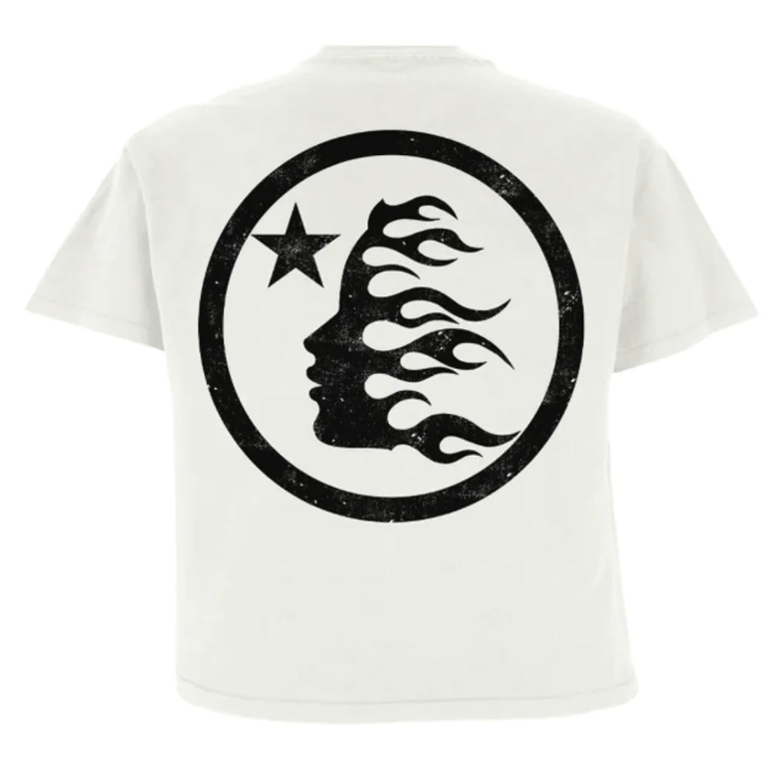 HELLSTAR Capsule 10 Classic Logo White Tee