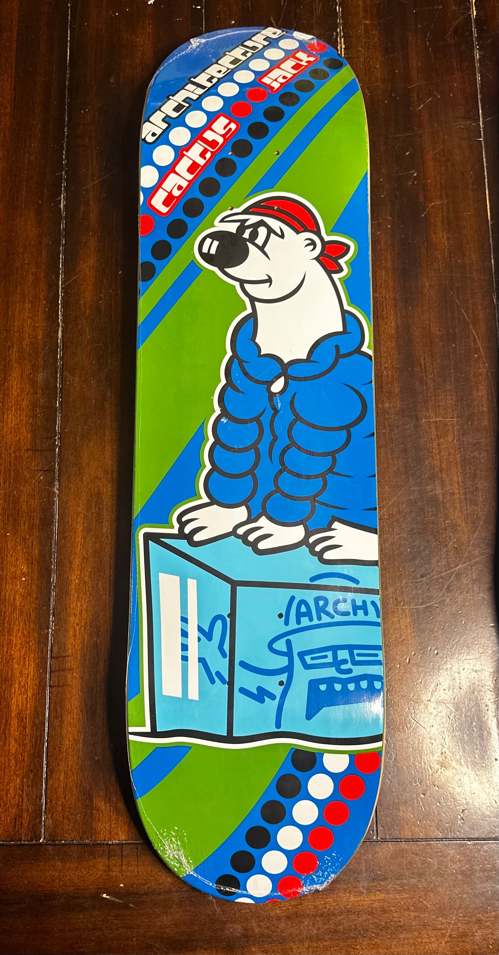 Travis Scott x Virgil Abloh c/o Cactus Jack Off White x Nike Skateboard Deck