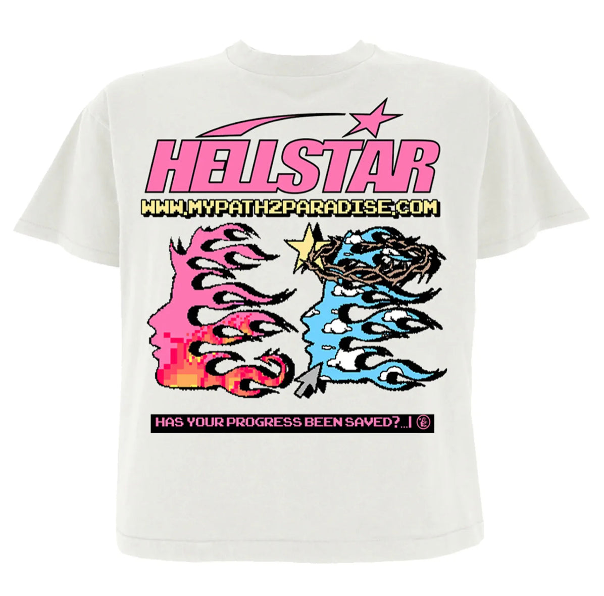 HELLSTAR Capsule 10 Pixel Heaven VS Hell Tee