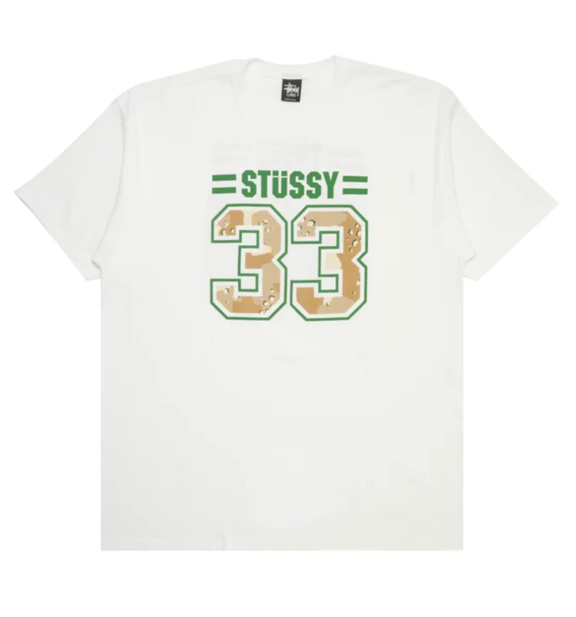 STUSSY Tribe White Tee