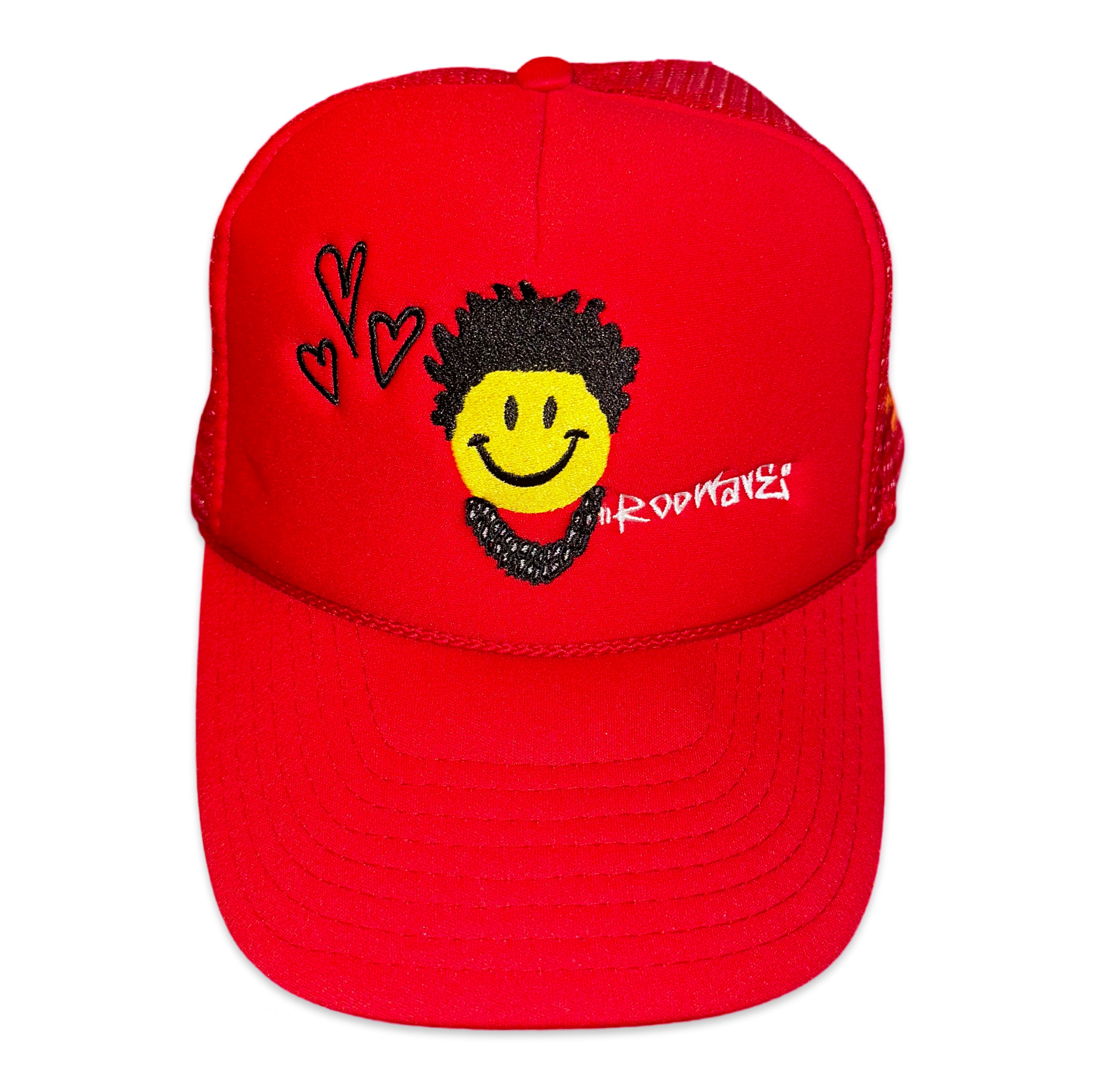 ROD WAVE For The Fans Red Trucker Hat