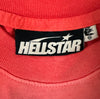 HELLSTAR 11 Unreleased Classic Logo Red Washed Tee