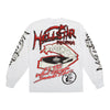 HELLSTAR Heaven Records Capsule 9 White Longsleeve