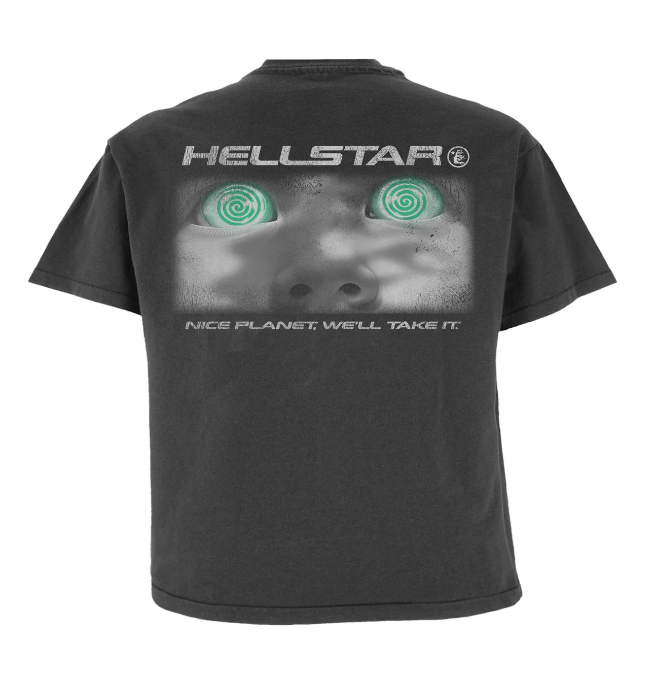 HELLSTAR Capsule 10 UFO Attacks Planet Black Tee