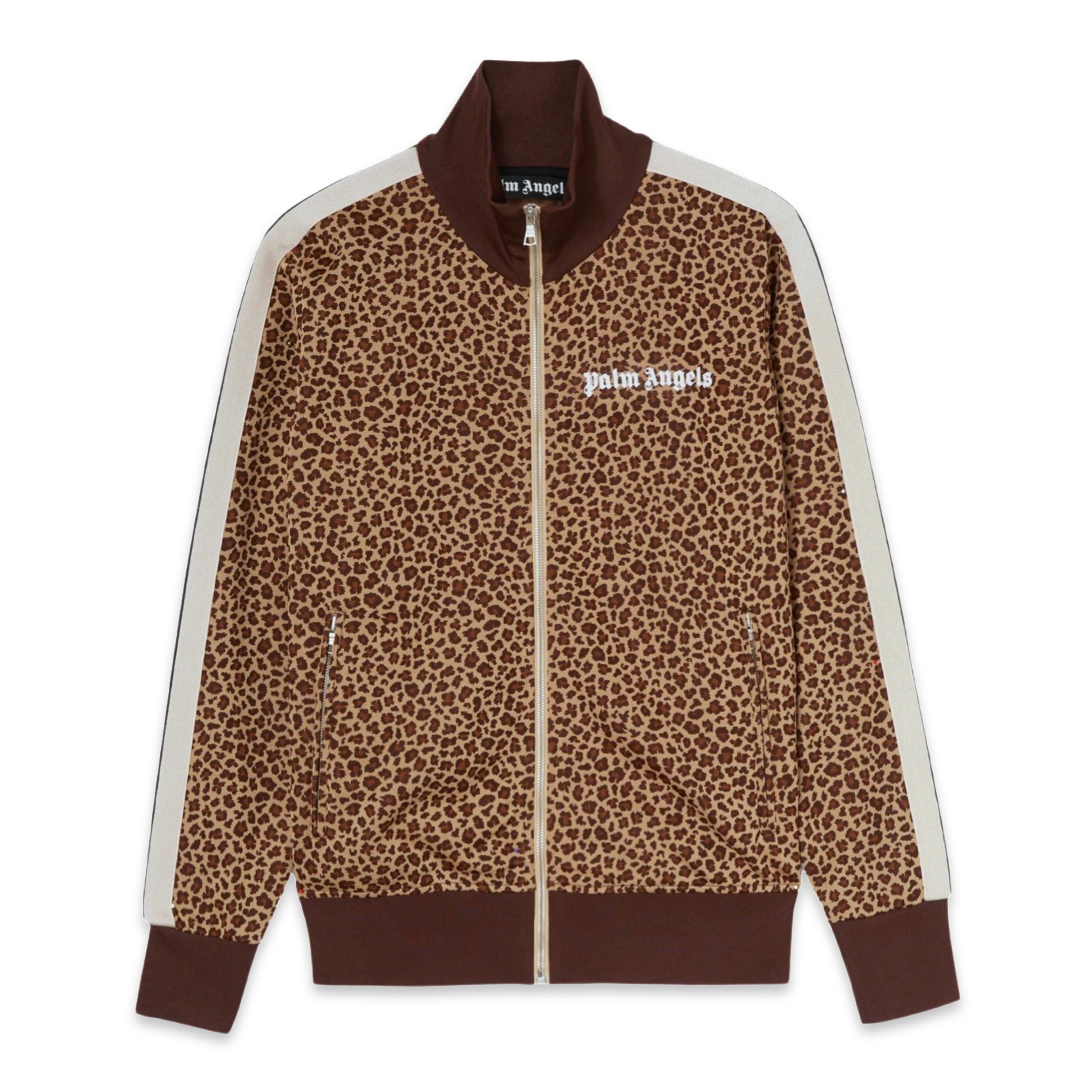 PALM ANGELS Leopard Print Track Jacket