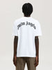 PALM ANGELS Logo Banana Leopard White Tee