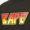 BAPE Rhinestone Black Relaxed Crewneck