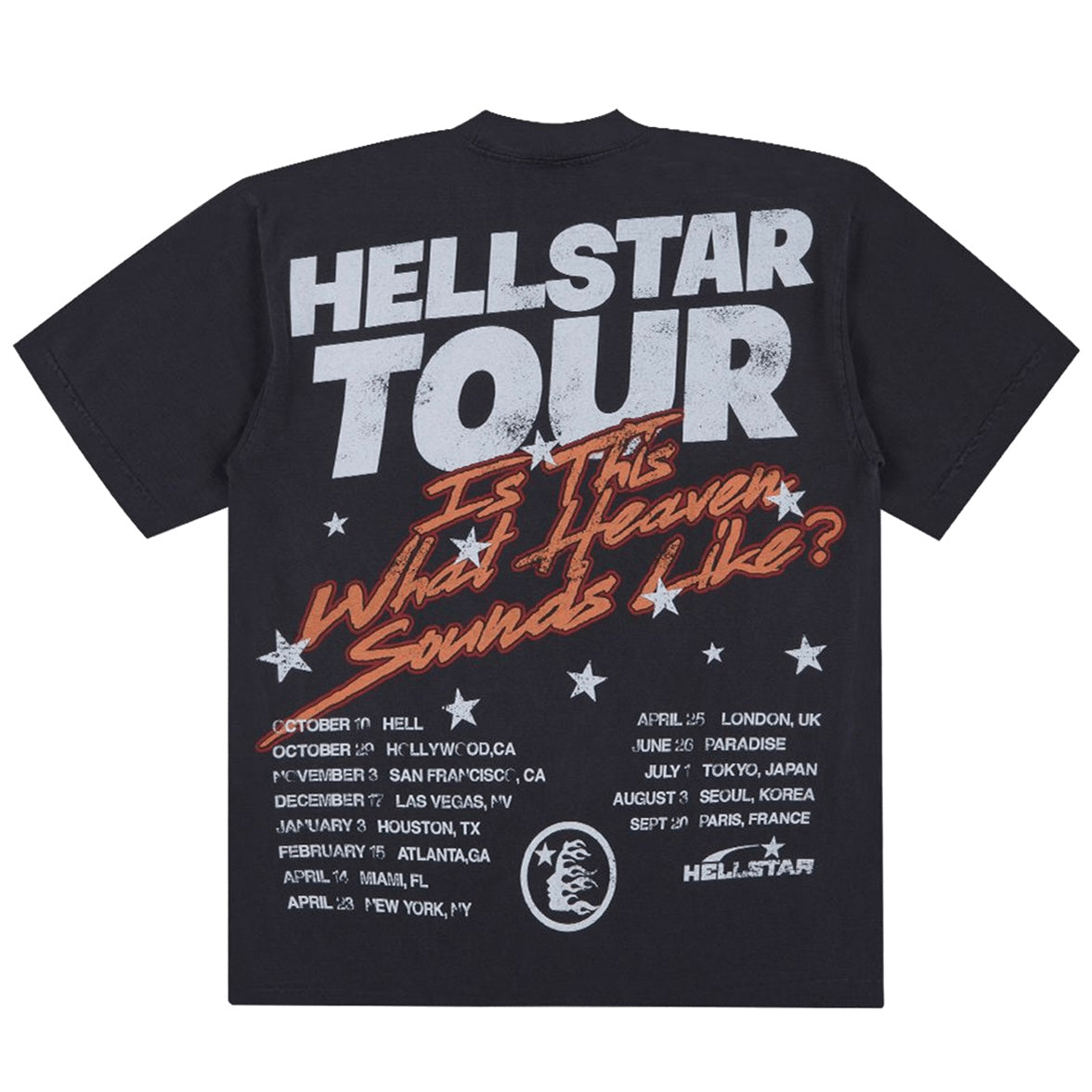 HELLSTAR Biker Tour Capsule 9 Gray Tee