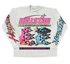 HELLSTAR Capsule 10 Pixel Heaven Vs Hell White Longsleeve