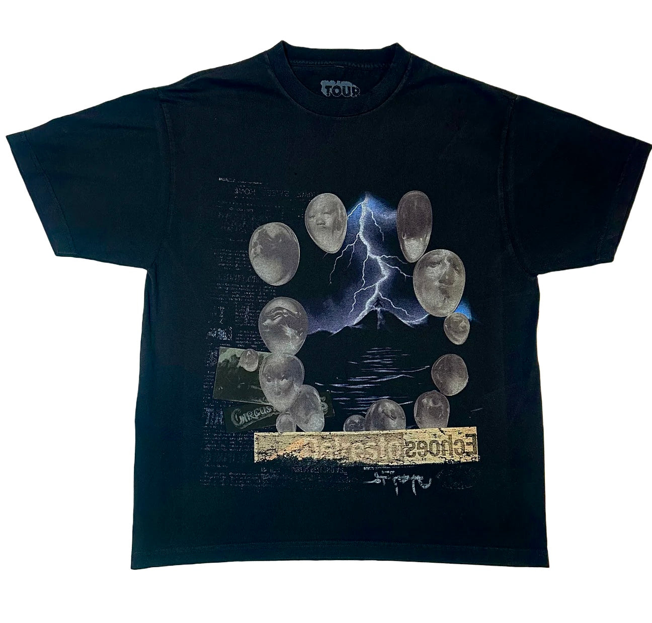 TRAVIS SCOTT Utopia Tour Delresto Echoes Tee